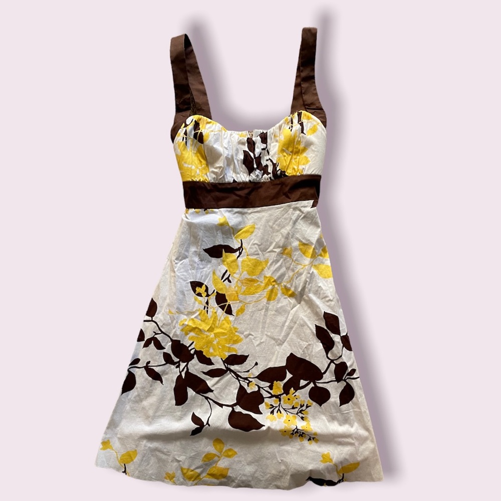 Speechless Y2K empire waist floral sleeveless sundress